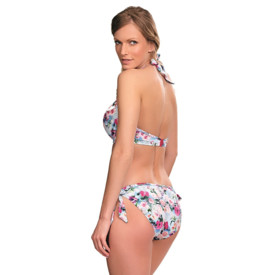 Plavky spodní díl PANACHE SWIM ALANIS TIE SIDE PANTS BLUE/FLORAL