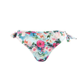 Plavky spodní díl PANACHE SWIM ALANIS TIE SIDE PANTS BLUE/FLORAL