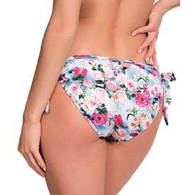 Plavky spodní díl PANACHE SWIM ALANIS TIE SIDE PANTS BLUE/FLORAL