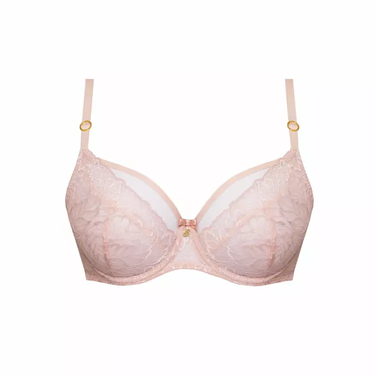 SAAMELA123PRE_SAMANTA AMELIA A123 SOFT BALCONY BRA POWDER ROSE
