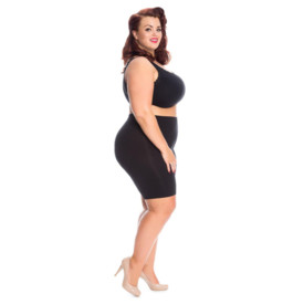 Ochrana stehen THE BIG BLOOMERS COMPANY PROTIODĚROVÉ KALHOTKY ANTI CHAFING LONG LEG SLIP SHORTS BLACK