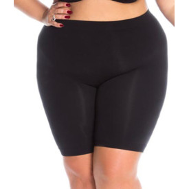 Ochrana stehen THE BIG BLOOMERS COMPANY PROTIODĚROVÉ KALHOTKY ANTI CHAFING LONG LEG SLIP SHORTS BLACK