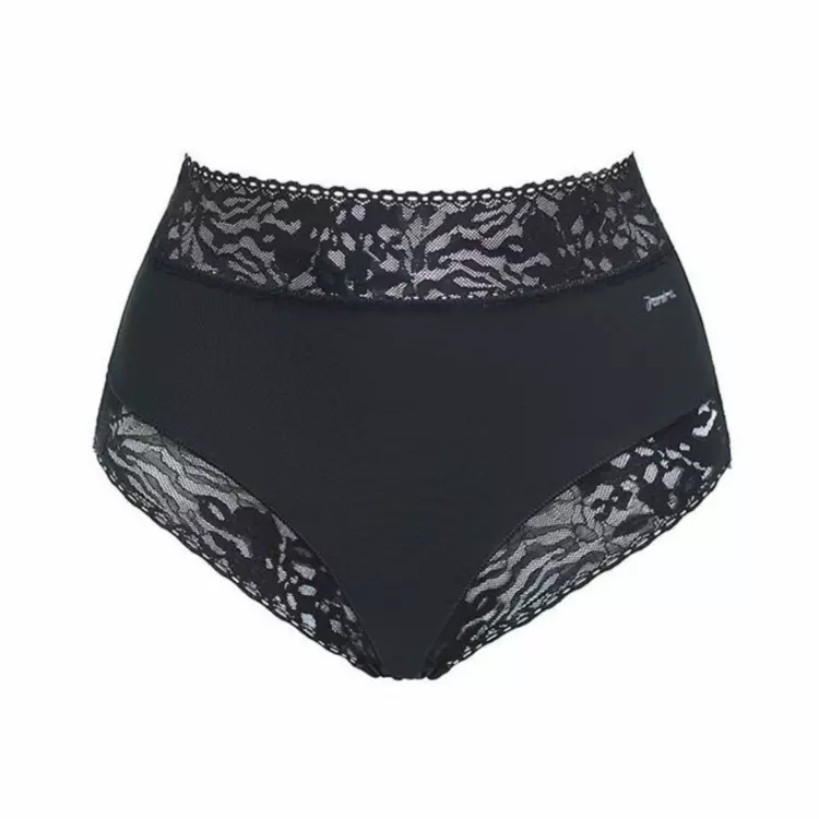 JA1030318BLK Kalhotky JANIRA SLIP SUPER HIGH SOFT LACE BLACK