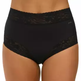 JA1030318BLK Kalhotky JANIRA SLIP SUPER HIGH SOFT LACE BLACK