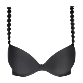 MJ0120822CHB_MARIE JO TOM PADDED PLUNGE BRA CHARCOAL