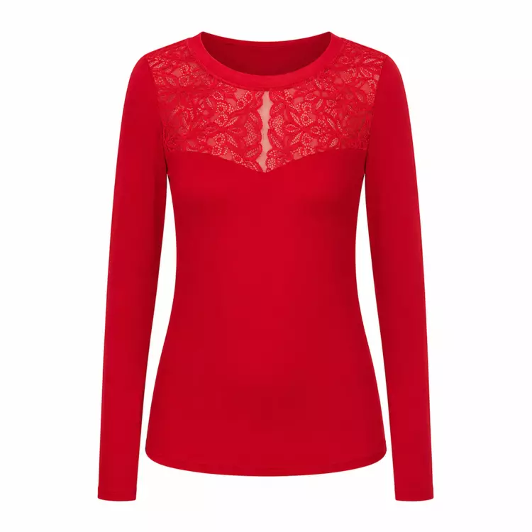JA1070640CAN Top JANIRA BELLA-MODAL 70640 CAMISETA M/L CARMIN