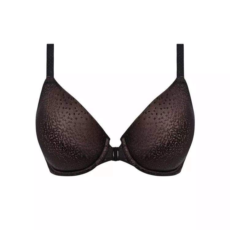 WA853403BLK_WACOAL BACK APPEAL UW FRONT FASTENER BRA BLACK