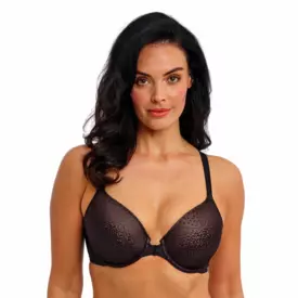 WA853403BLK_WACOAL BACK APPEAL UW FRONT FASTENER BRA BLACK