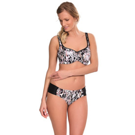 Plavky spodní díl PANACHE SWIM FLORENTINE GATHER PANTS ANIMAL PRINT