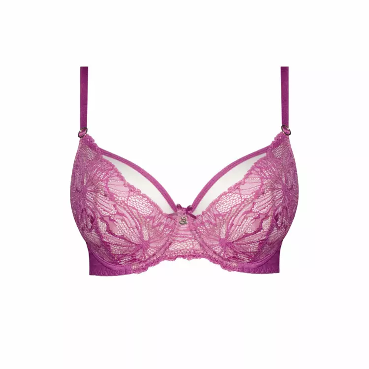 SAMILAA123RAY_SAMANTA MILA A123 SOFT BALCONY BRA RASPBERRY