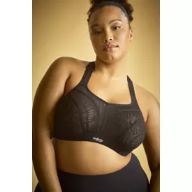 SC9441BBCK_SCULPTRESSE SPORTS ACTIVATE NON PADDED WIRED BRA BLACK/CHALK