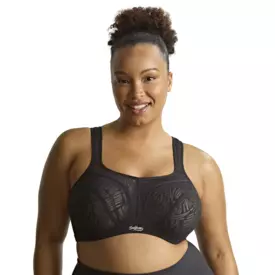 SC9441BBCK_SCULPTRESSE SPORTS ACTIVATE NON PADDED WIRED BRA BLACK/CHALK
