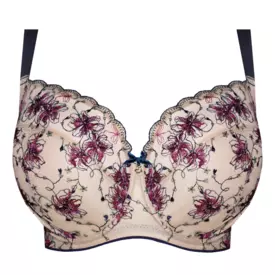 SAFRIDAA911SAE_SAMANTA FRIDA A911 SOFT FULL CUP BRA SAPPHIRE