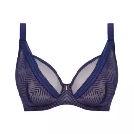 AA401121DKS_FREYA TAILORED UW HIGH APEX PLUNGE BRA DARK SAPPHIRE