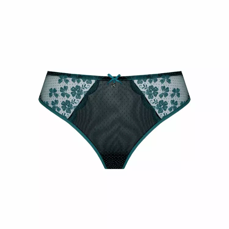 SASCARLM400AZE_Kalhotky SAMANTA SCARLETT M400 BRASILIAN BRIEF AZURE
