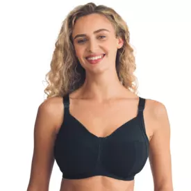 RO1463BLK_ROYCE CARA NURSING FULL CUP NON PADDED BRA BLACK