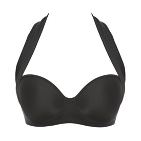 Plavky vrchní díl FREYA DECO SWIM UW MULTIWAY BANDEAU BIKINI TOP BLACK