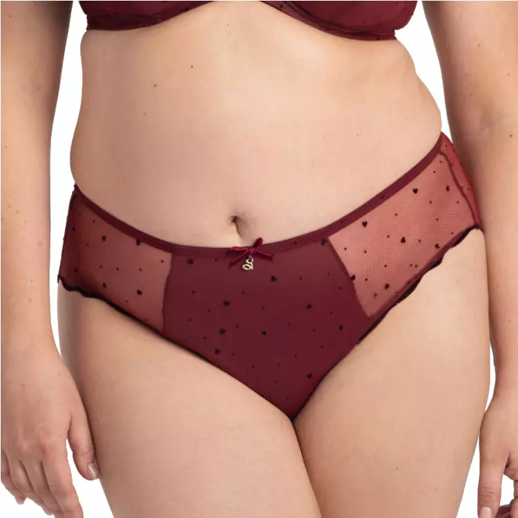 SAMELAB400CLT_SAMANTA MELANIA B400 BRIEF CLARET