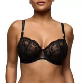 PD0163592ZWA_PRIMADONNA NAICA BALCONY BRA VERTICAL SEAM BLACK