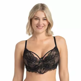 Podprsenka SAMANTA MYSTERY A123 SOFT BALCONY BRA BLACK