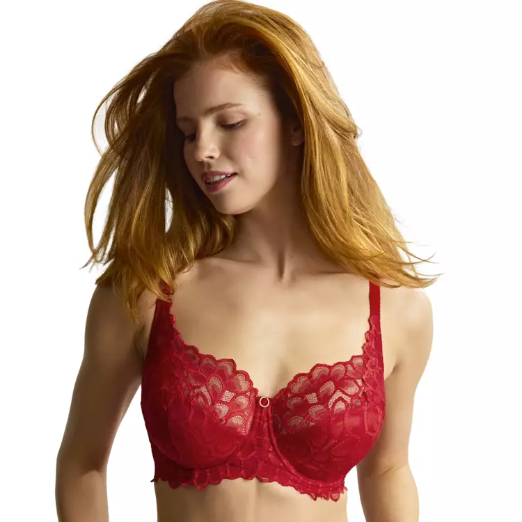 PA10765TRD_PANACHE ALLURE FULL CUP BRA TRUE RED