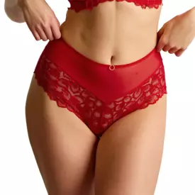 Kalhotky PANACHE ALLURE DEEP BRIEF TRUE RED
