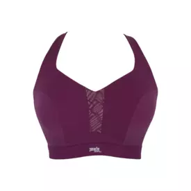 PS5022bBCK_PANACHE SPORTS ENDURANCE NON PADDED WIRED BRA BERRY CHALK