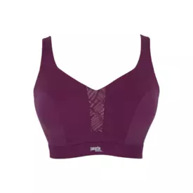 PS5022bBCK_PANACHE SPORTS ENDURANCE NON PADDED WIRED BRA BERRY CHALK