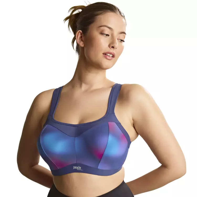 PS5021dOMT_PANACHE SPORTS POWER WIRED BRA OMBRE PRINT