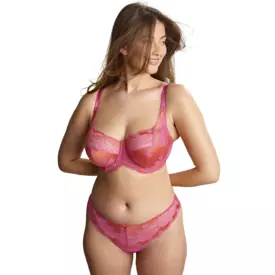 PA7259PPA_PANACHE CLARA THONG PINK PAPAYA