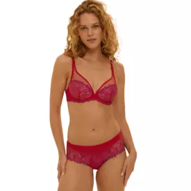 SP12B319160RRW_SIMONE PÉRÈLE WISH PLUNGE FULLCUP BRA ROUGE RAINBOW
