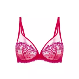 SP12B319160RRW_SIMONE PÉRÈLE WISH PLUNGE FULLCUP BRA ROUGE RAINBOW