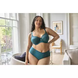 SC11195TBE_SCULPTRESSE SOPHIA FULL CUP BRA TEAL BLUE
