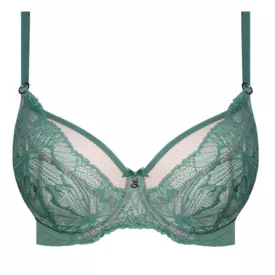 SAMILAA123SAE_SAMANTA MILA A123 SOFT BALCONY BRA SAGE