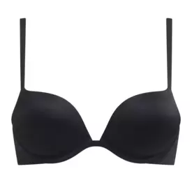 DM000DONBLK Podprsenka DIM WIRED PUSH UP BRA BLACK