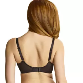 PA10763BLE_ANACHE ALLURE DEMI PLUNGE BRA BLACK/LATTE