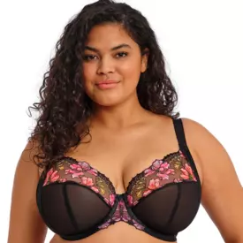 Podprsenka ELOMI TEAGAN UW PLUNGE BRA RAINBOW