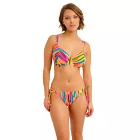 AS207802FIA_FREYA SAN ANTONIO UW PLUNGE BIKINI TOP FIESTA