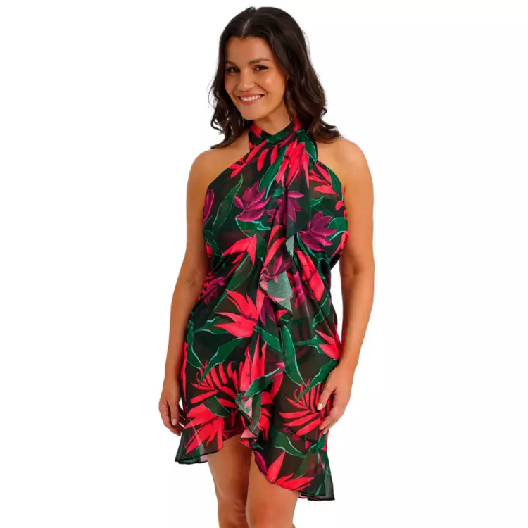 FS503991MAG_FANTASIE SWIM PICHOLA SARONG MANGROVE