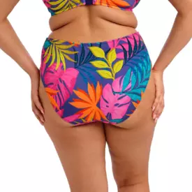 ES803372INO_ELOMI SWIM PORTO RAFTI MID RISE BIKINI BRIEF INDIGO