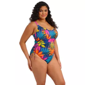 ES803343INO_ELOMI SWIM PORTO RAFTI NON WIRED SWIMSUIT INDIGO