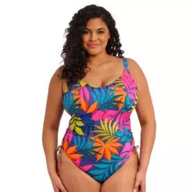 Plavky jednodílné ELOMI SWIM PORTO RAFTI NON WIRED SWIMSUIT INDIGO