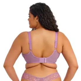 EL8081HER_ELOMI BRIANNA UW PADDED HALFCUP BRA HEATHER