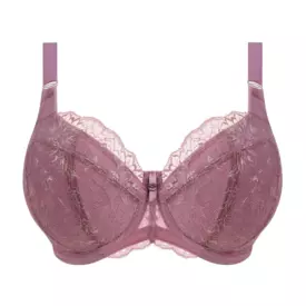 EL8081HER_ELOMI BRIANNA UW PADDED HALFCUP BRA HEATHER