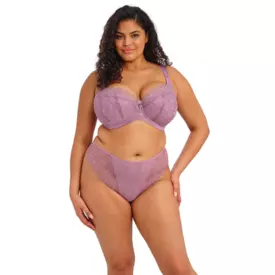 EL8081HER_ELOMI BRIANNA UW PADDED HALFCUP BRA HEATHER