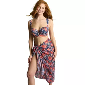 Plavky doplněk PANACHE SWIM LILIFLORA  AIMEE SARONG LILIFLORA PRINT