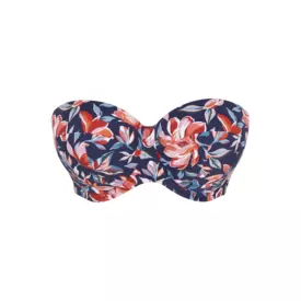 SW2063LPT_PANACHE SWIM LILIFLORA ASHLEY BANDEAU BIKINI TOP LILIFLORA PRINT