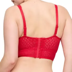 PD0163386TRR_PRIMADONNA MONTARA BRALETTE NON WIRED BRA TRUE RED