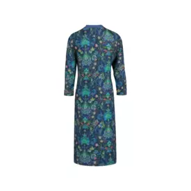 PP51505BLE_PIP STUDIO DEIDRE NIGHTDRESS 3/4 SLEEVE KYOTO FESTIVAL BLUE