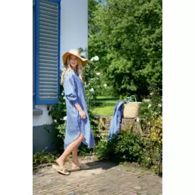 PP51517BLE_PIP STUDIO DARLA TUNIC LONG-SLEEVED SHIRT SUMO STRIPE BLUE